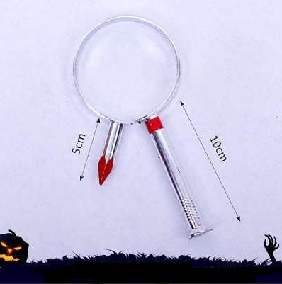Set of funny and scary Halloween tricky headbands featuring fake bloody weapons like knives, scissors, axes, and wrenches, perfect for costume parties in UAE.