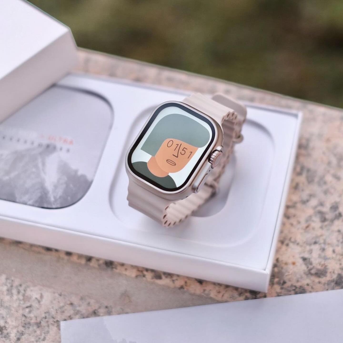 Ultra-2 Smart Watch with Logo – 2 Stylish Straps | Premium Smartwatch Bundle