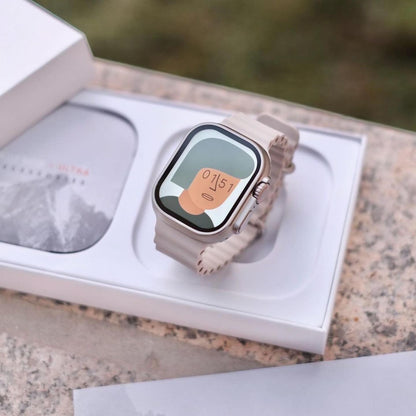 Ultra-2 Smart Watch with Logo – 2 Stylish Straps | Premium Smartwatch Bundle