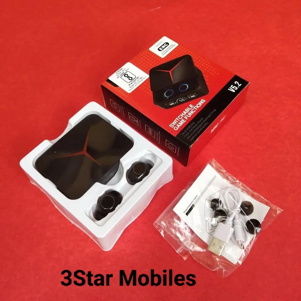 M90 Pro Wireless Earbuds – Deep Bass, HD Sound & Gaming Low Latency