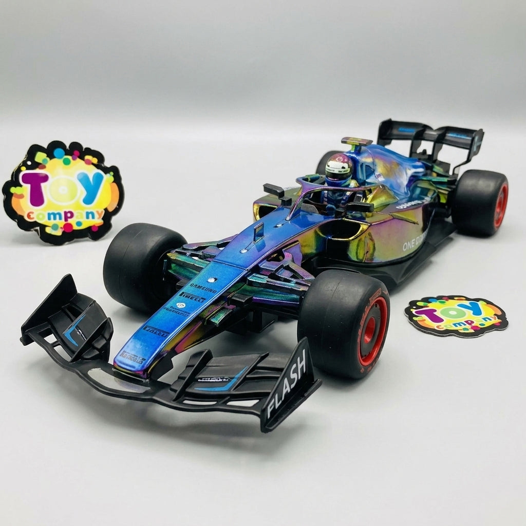 🏎️🔥 114 2.4GHz RC 4WD Ferrari F1 Stunt Car With Smoke – High Speed Drift Racing Toy 🚗💨