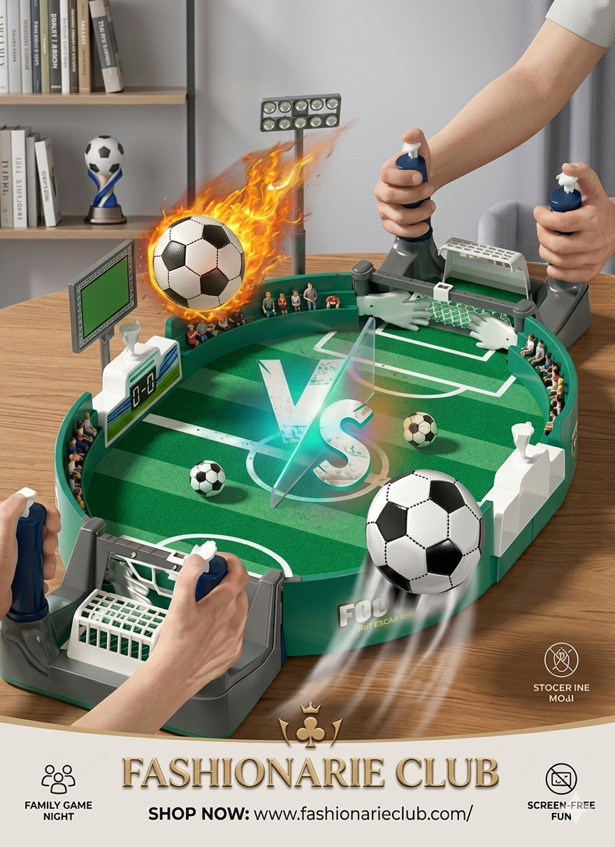 🏆 Table Football Game – Interactive Family Soccer Battle