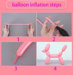 Portable Hand Balloon Pump – Manual Air Inflator for Party Balloons