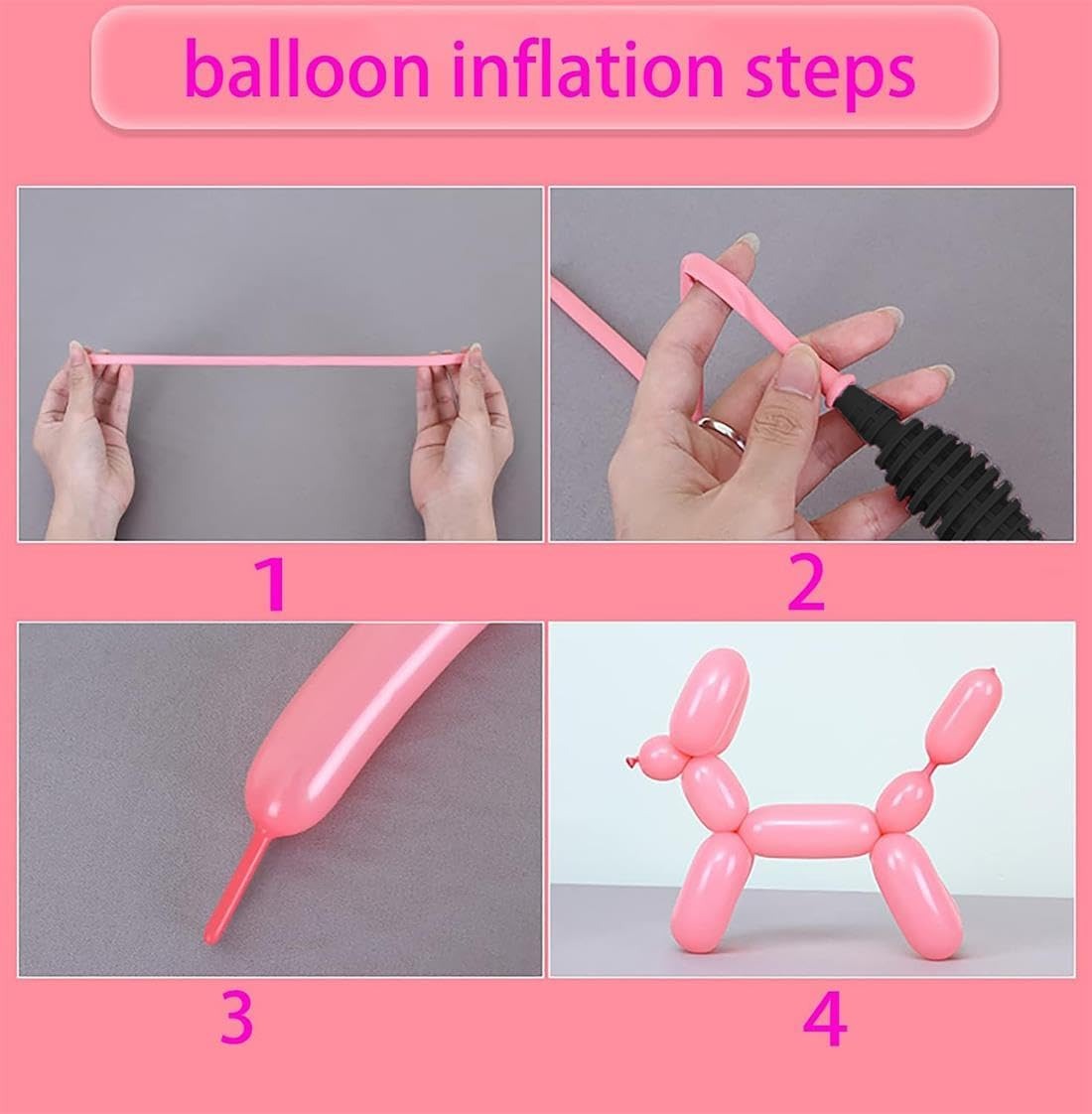Portable Hand Balloon Pump – Manual Air Inflator for Party Balloons