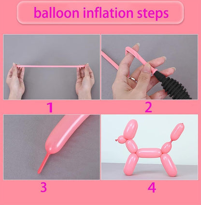 Portable Hand Balloon Pump – Manual Air Inflator for Party Balloons