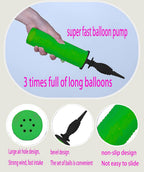 Portable Hand Balloon Pump – Manual Air Inflator for Party Balloons