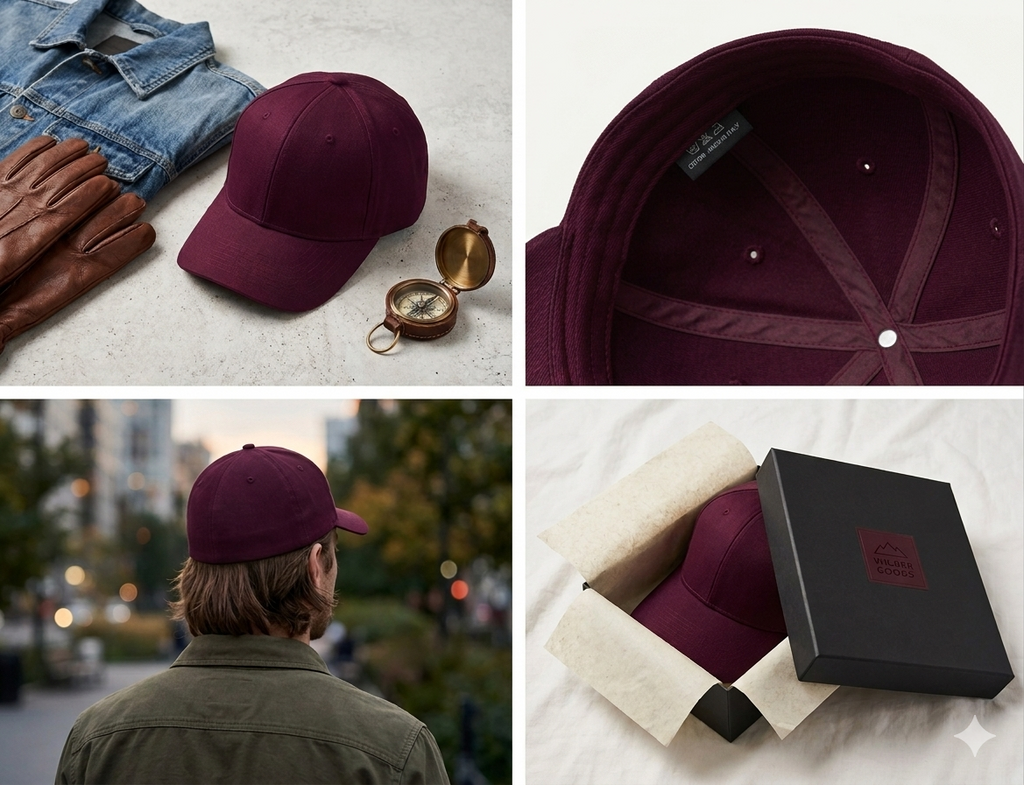Unisex Adjustable Baseball Cap – Classic Casual Sports Hat for Outdoor & Daily Wear