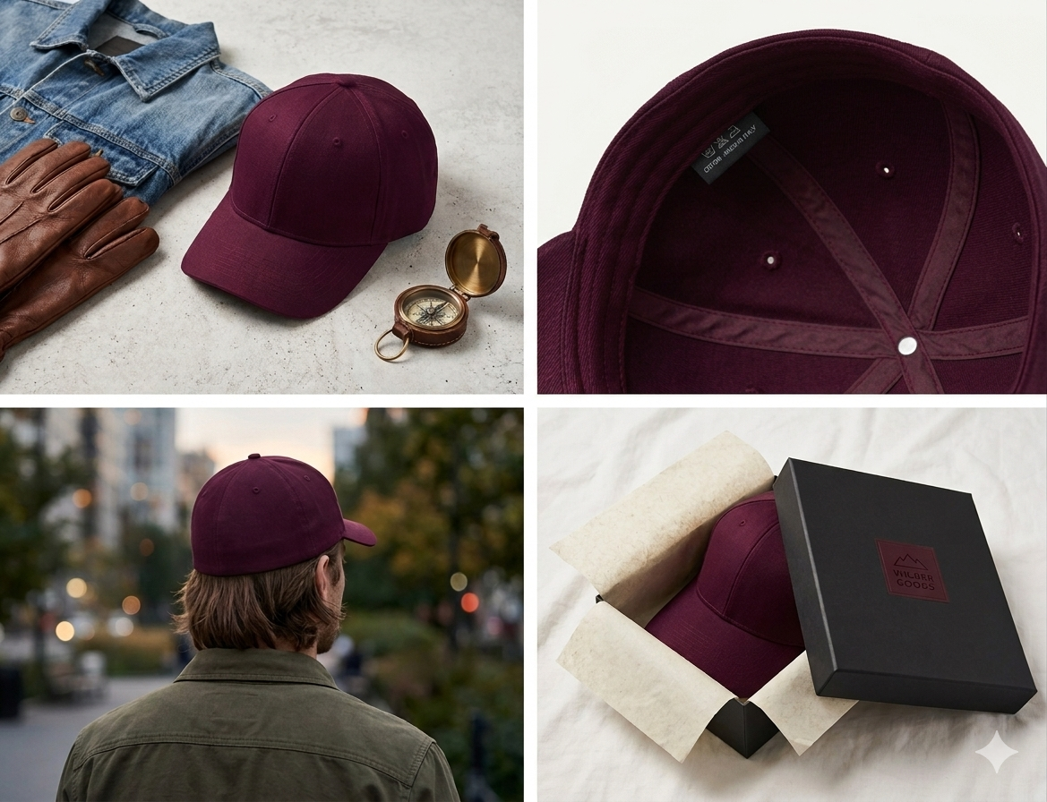 Unisex Adjustable Baseball Cap – Classic Casual Sports Hat for Outdoor & Daily Wear