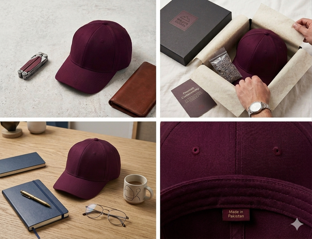 Unisex Adjustable Baseball Cap – Classic Casual Sports Hat for Outdoor & Daily Wear