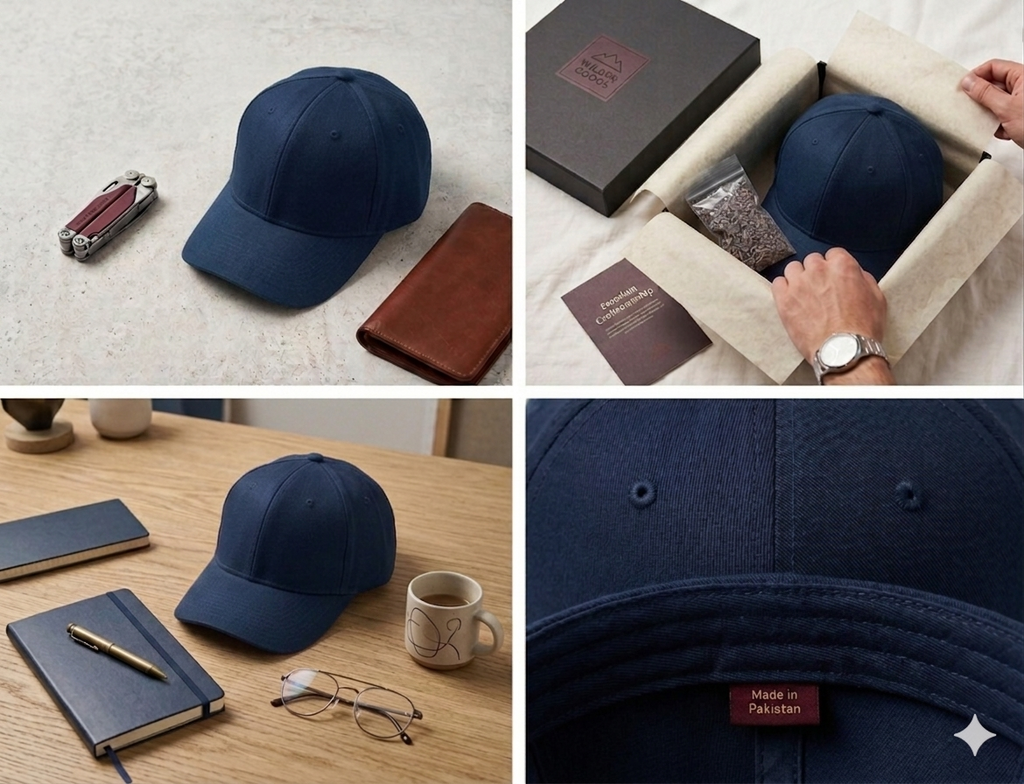 Unisex Adjustable Baseball Cap – Classic Casual Sports Hat for Outdoor & Daily Wear