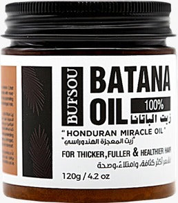 Bufsou Batana Oil For Thicker, Fuller and Healthier Hair – 120g / 4.2 oz