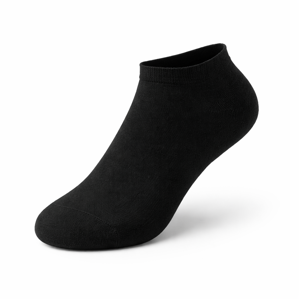Unisex Cotton Ankle Socks – Low Cut Lightweight Comfort Socks