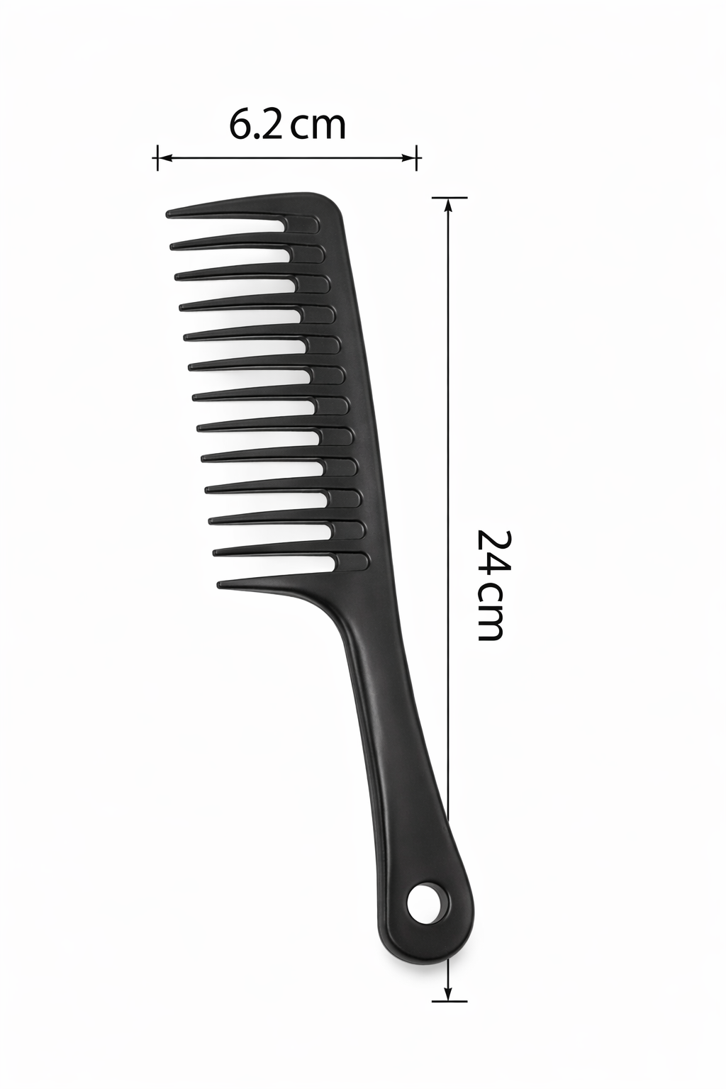 Wide Tooth Detangling Paddle Hair Comb – Unisex Anti-Static Styling Comb