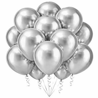 12-Inch Rainbow Party Balloons (100 Pack) – Assorted Color Latex Balloons