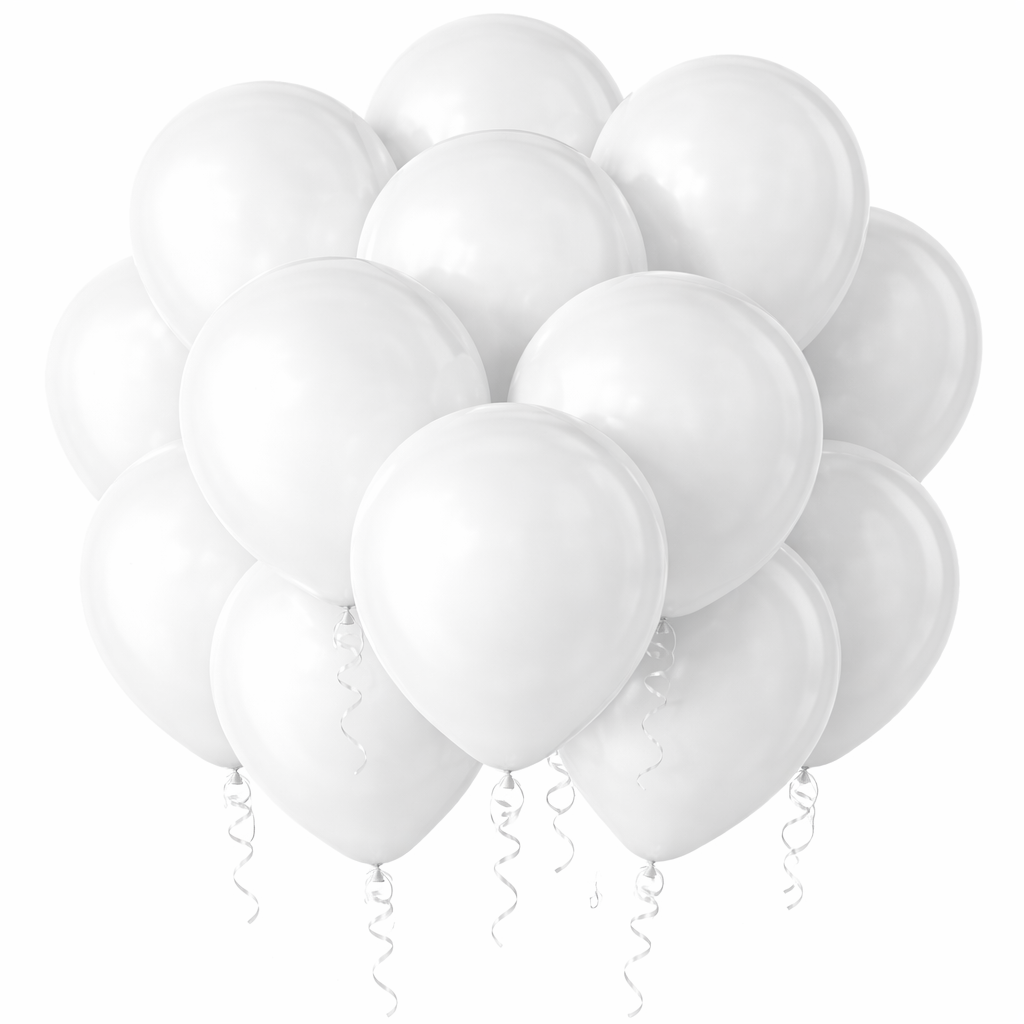 12-Inch Rainbow Party Balloons (100 Pack) – Assorted Color Latex Balloons