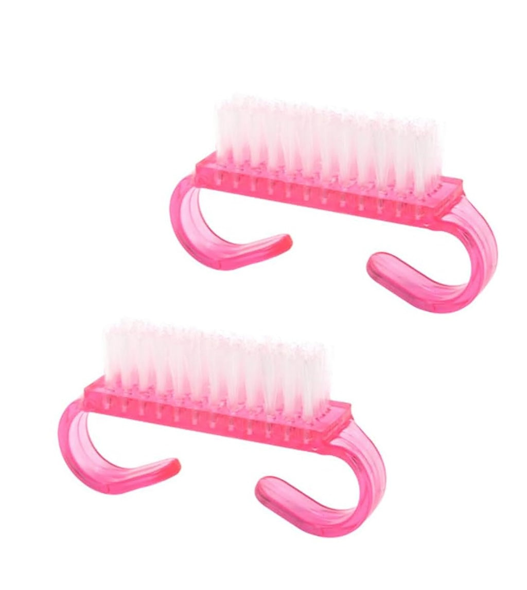 Handle Grip Nail Cleaning Brush – Manicure & Pedicure Nail Scrub Brush