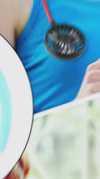 CoolBreeze NeckFlow Portable Neck Fan – Hands-Free Cooling Anywhere