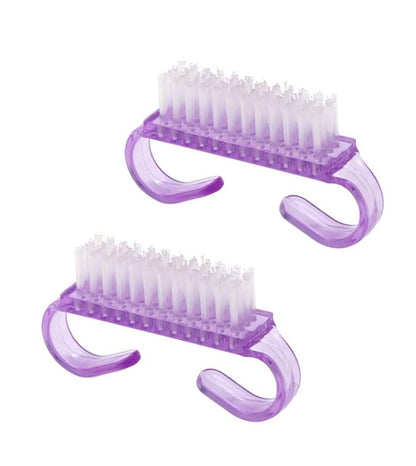 Handle Grip Nail Cleaning Brush – Manicure & Pedicure Nail Scrub Brush