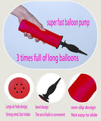 Portable Hand Balloon Pump – Manual Air Inflator for Party Balloons